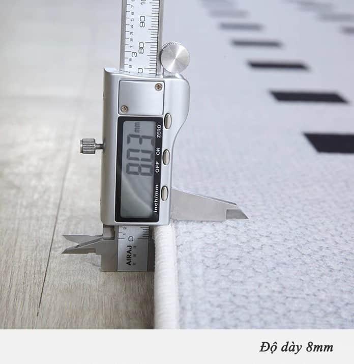 Thảm sàn lông cừu nhân tạo phong cách Classic JYJ6810 12