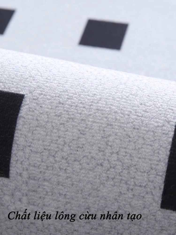 Thảm sàn lông cừu nhân tạo phong cách Retro JYJ6808 10