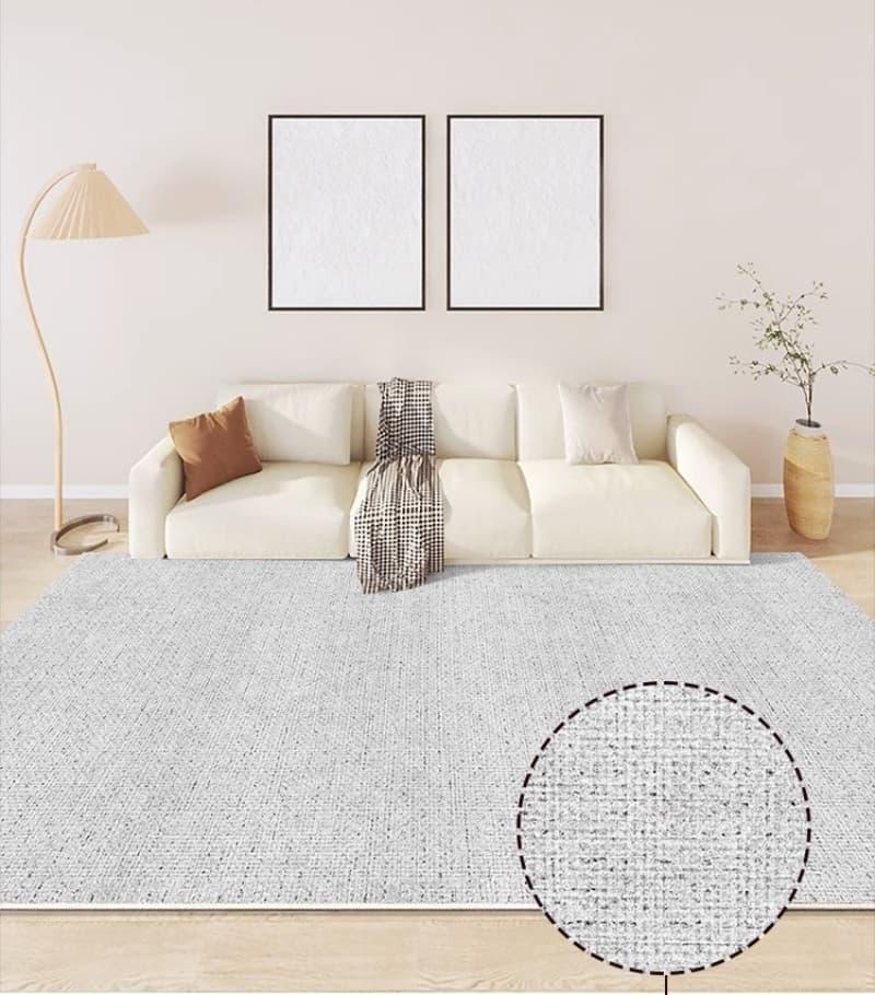 Thảm sàn màu trơn tối giản diện tích lớn LP6688 6