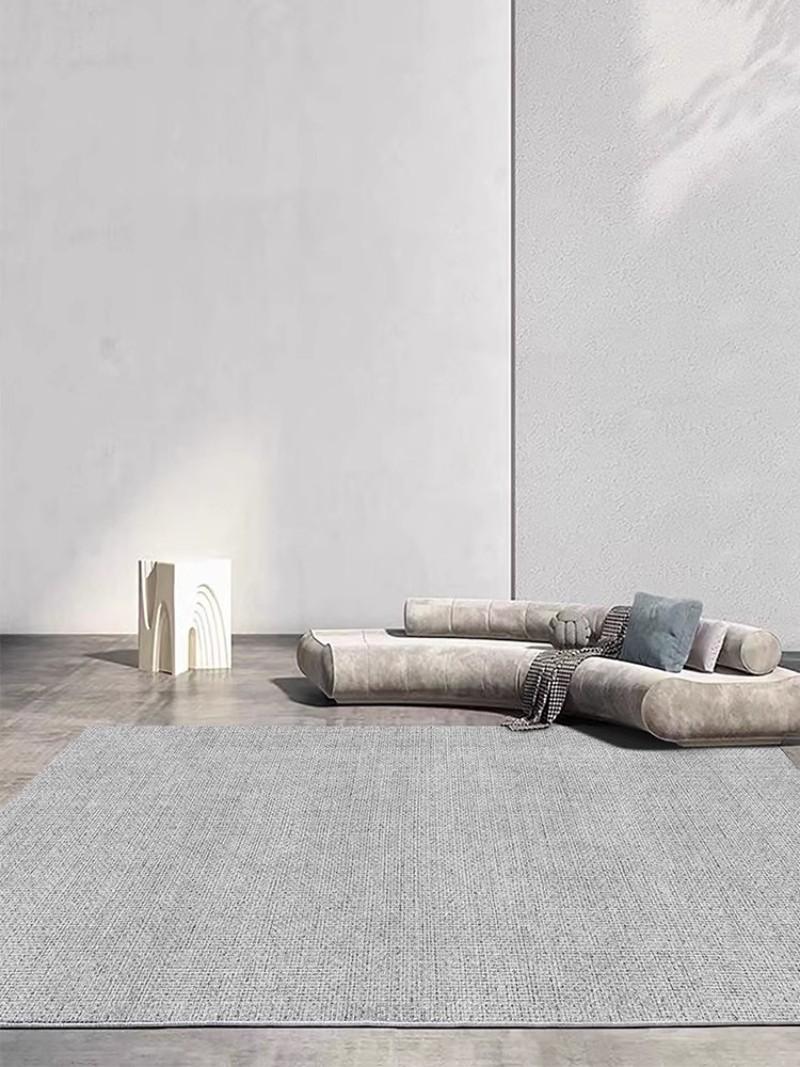 Thảm sàn màu trơn tối giản diện tích lớn LP6688 5