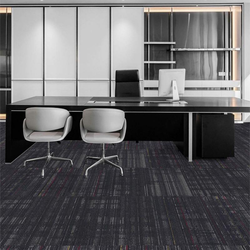 Thảm sàn văn phòng hoa văn sọc tối giản SP0188 8