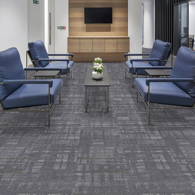 Thảm sàn văn phòng hoa văn sọc tối giản SP0188 7