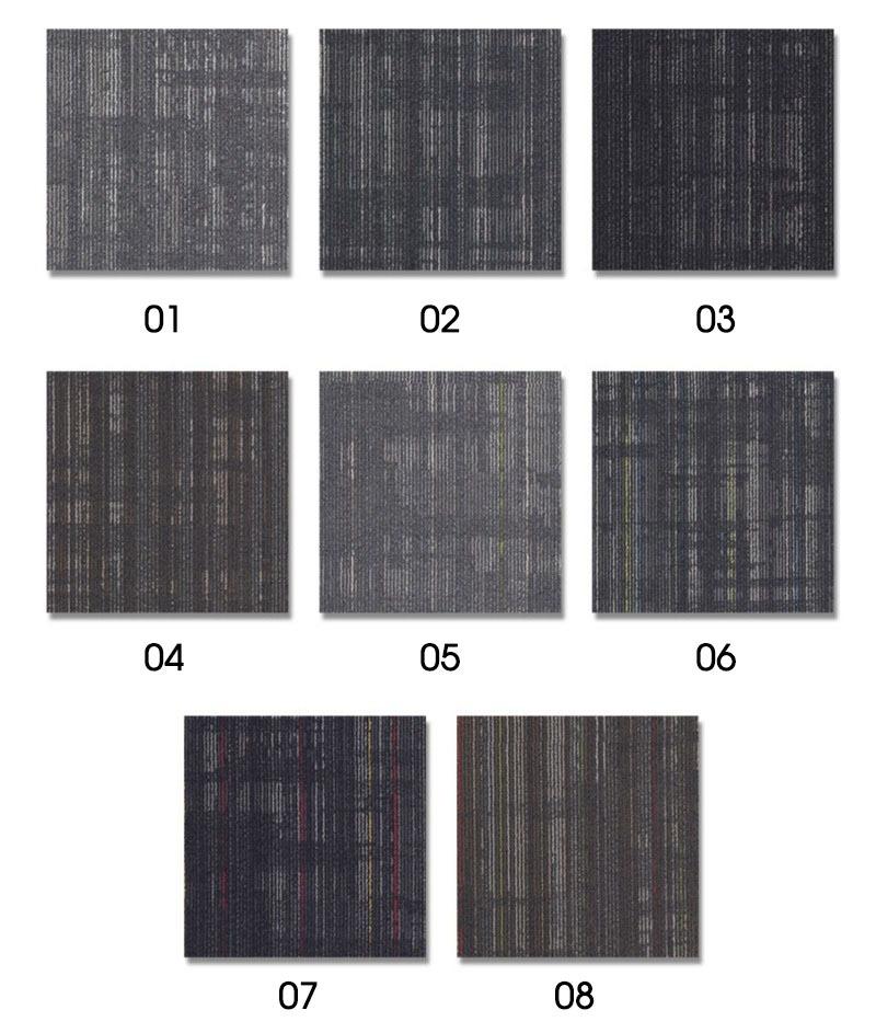 Thảm sàn văn phòng hoa văn sọc tối giản SP0188 15