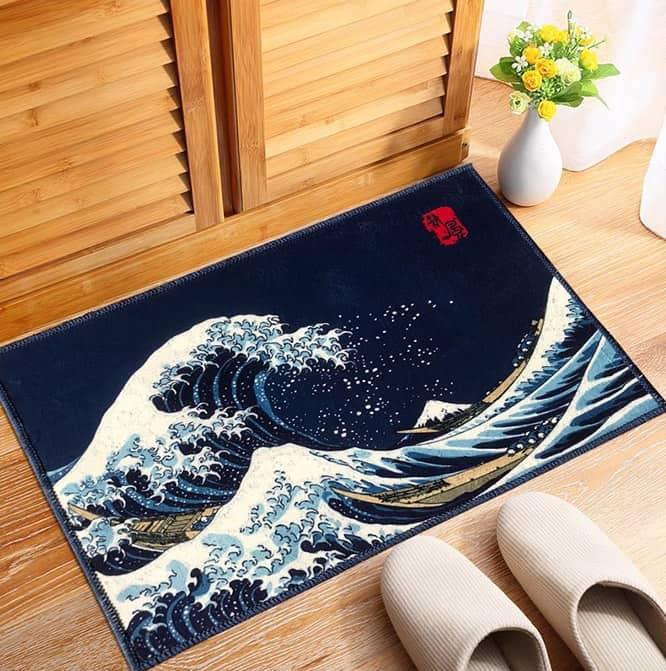 Thảm trải sàn chống trượt phong cách Nhật Bản LY5641 5