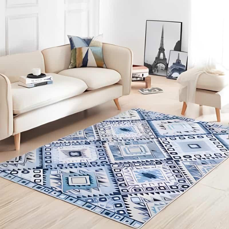 Thảm trải sàn phòng khách phong cách Mỹ cổ điển LY5623 5