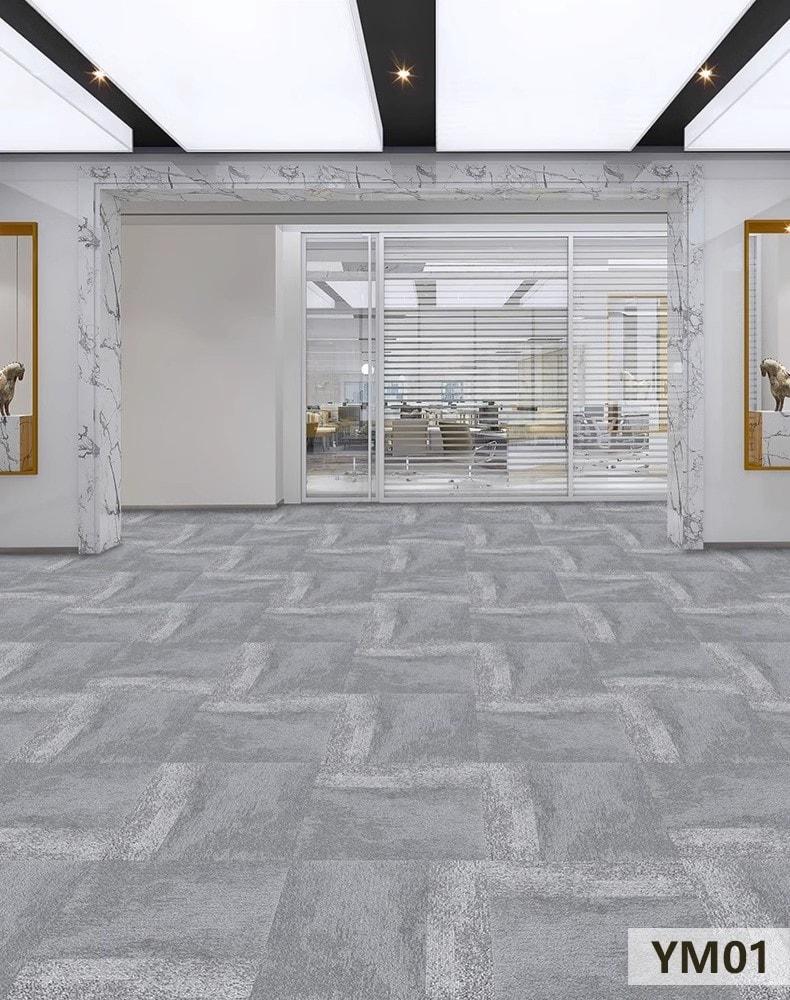 Thảm trải sàn văn phòng hình vuông màu xám SP7115 6 Thảm trải sàn văn phòng hình vuông màu xám SP7115 10