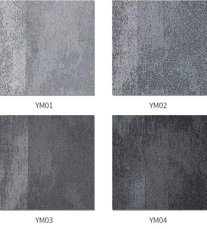 Thảm trải sàn văn phòng hình vuông màu xám SP7115 11 Thảm trải sàn văn phòng hình vuông màu xám SP7115 15