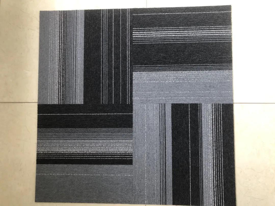 Thảm trải sàn văn phòng kẻ dọc tối giản LG1691 11