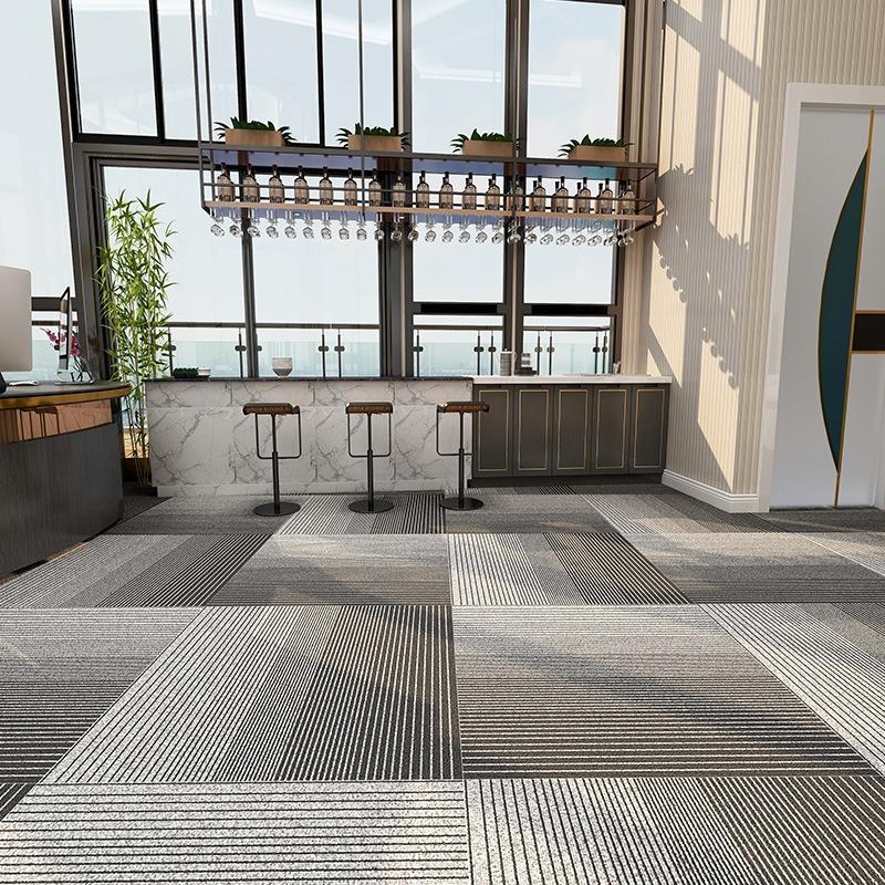 Thảm trải sàn văn phòng kẻ sọc gradient KT6335 6 Thảm trải sàn văn phòng kẻ sọc gradient KT6335 11