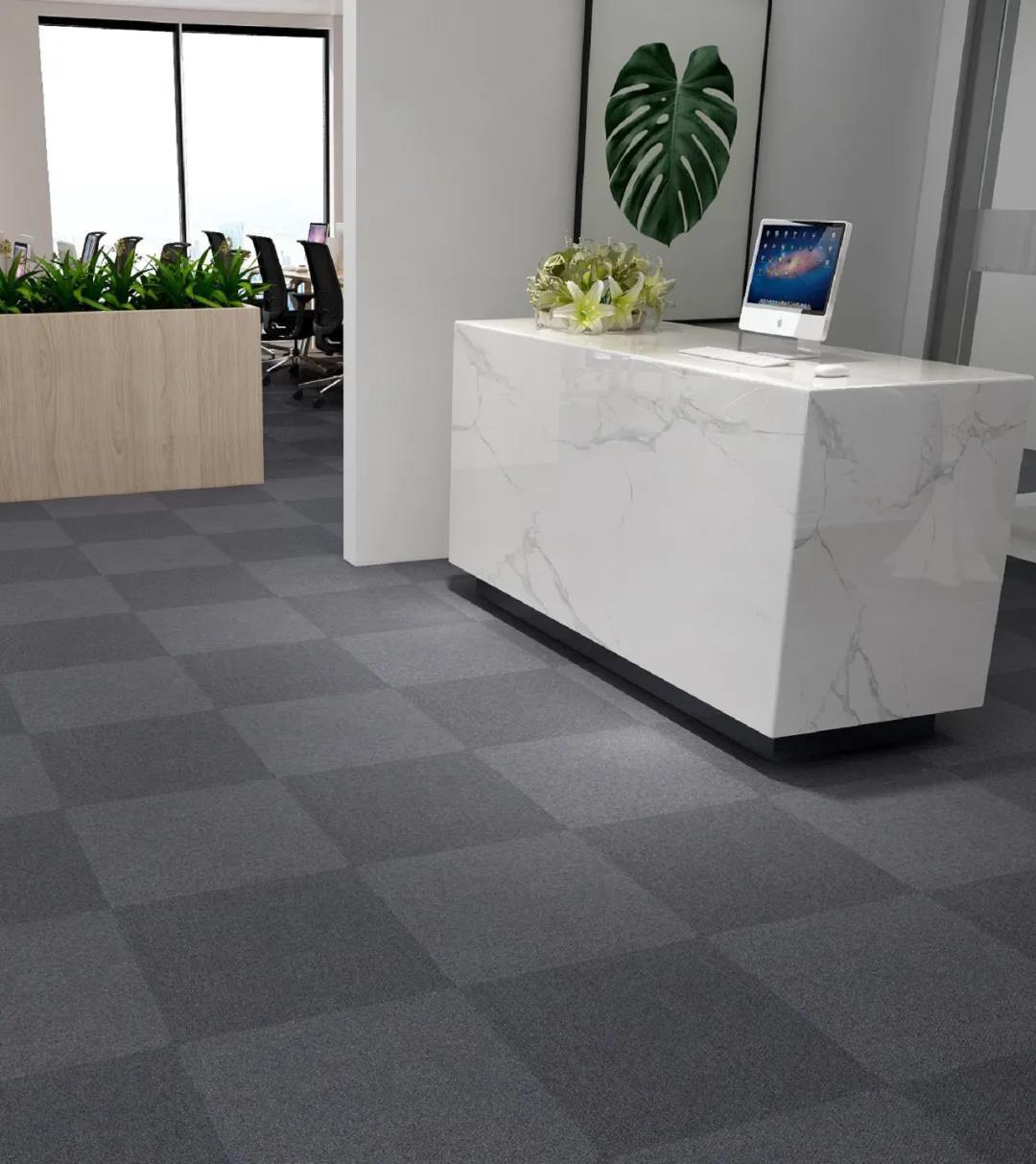 Thảm trải sàn văn phòng sọc đa màu hiện đại LG5656 14