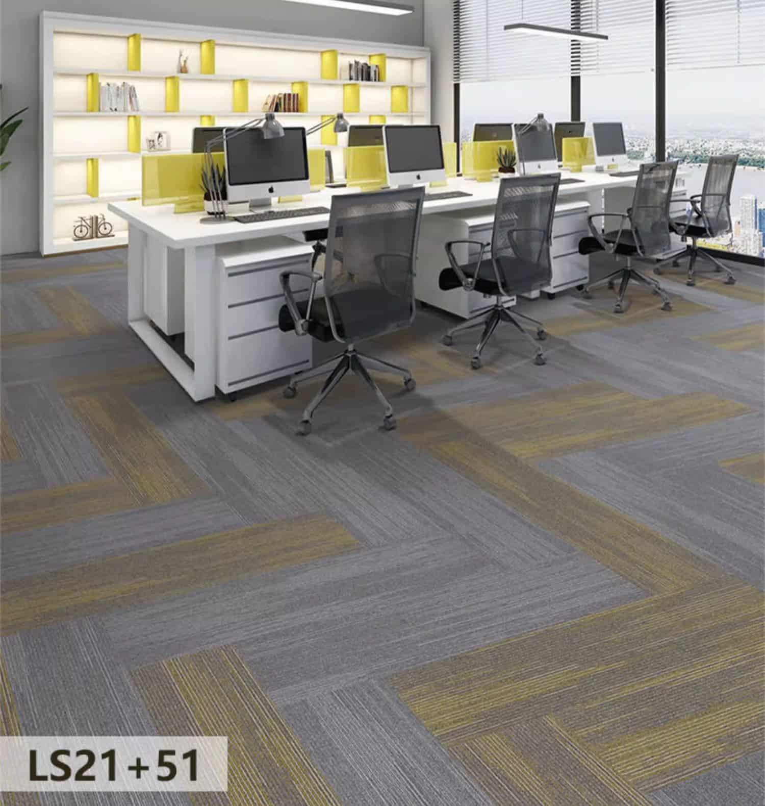 Thảm trải sàn văn phòng đa màu sợi polyamide SP7071 4 Thảm trải sàn văn phòng đa màu sợi polyamide SP7071 12