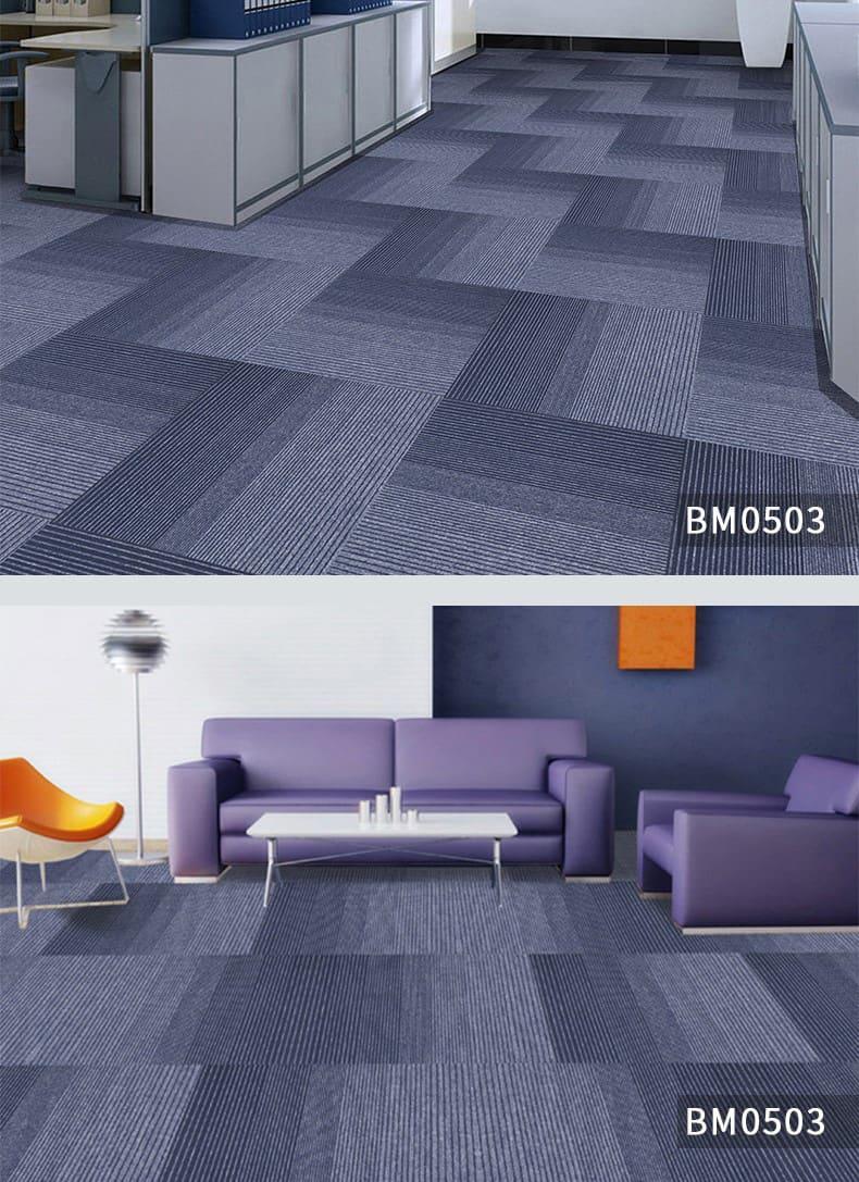 Thảm trải sàn văn phòng tòa nhà sọc gradient BM05 4