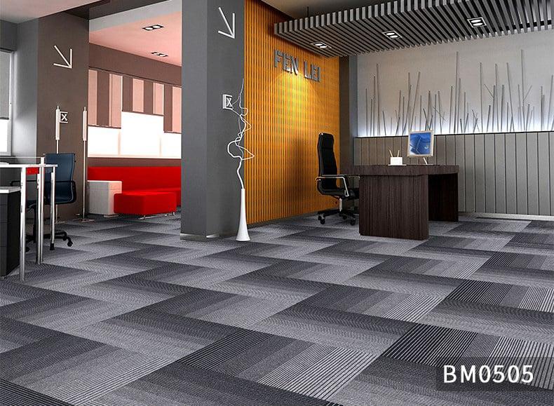Thảm trải sàn văn phòng tòa nhà sọc gradient BM05 5