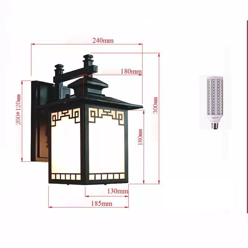 Đèn gắn tường hàng lang biệt thự ngoài trời XT1502 8