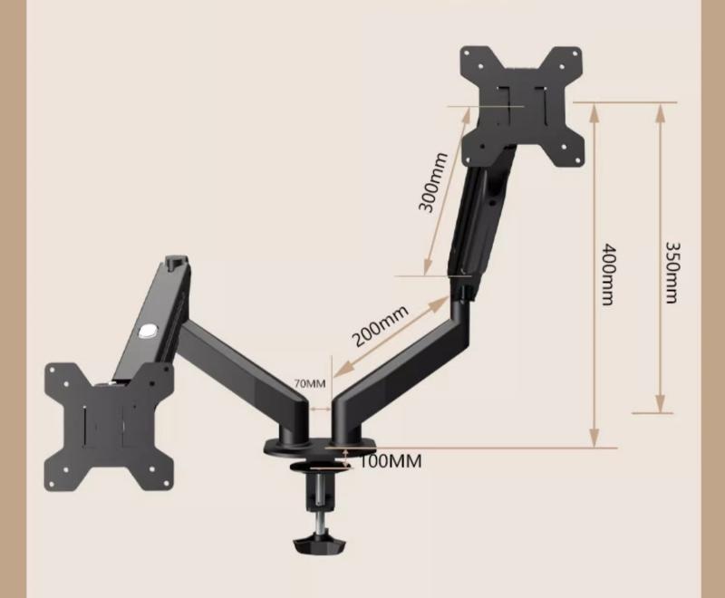 Giá đỡ màn hình máy tính xoay nâng tiện lợi MD8SP 13