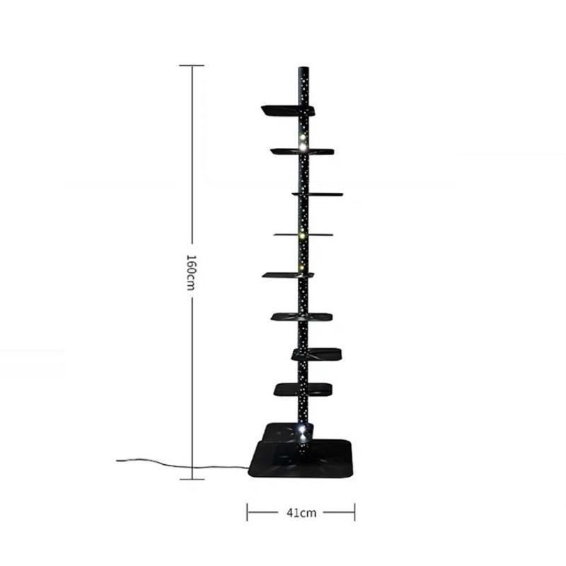 Đèn sàn trang trí độc đáo nhiều kệ tiện lợi HX2050 13