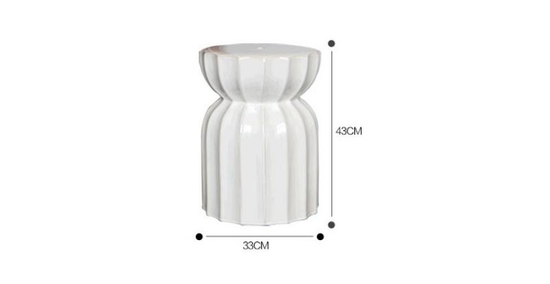 Ghế đôn gốm sứ decor phòng khách sang trọng CD8794 10