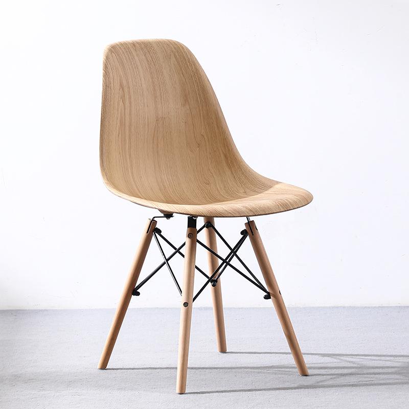 Ghế Eames bằng gỗ decor quán cafe BB6477 6