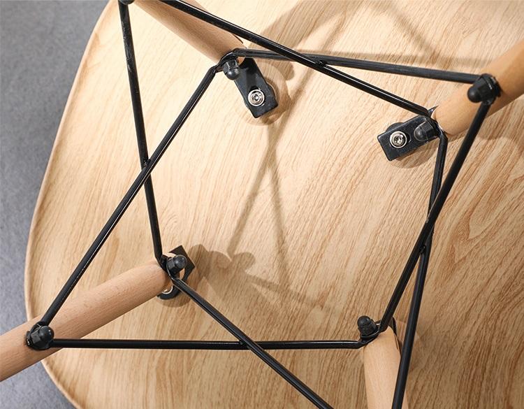 Ghế Eames bằng gỗ decor quán cafe BB6477 11