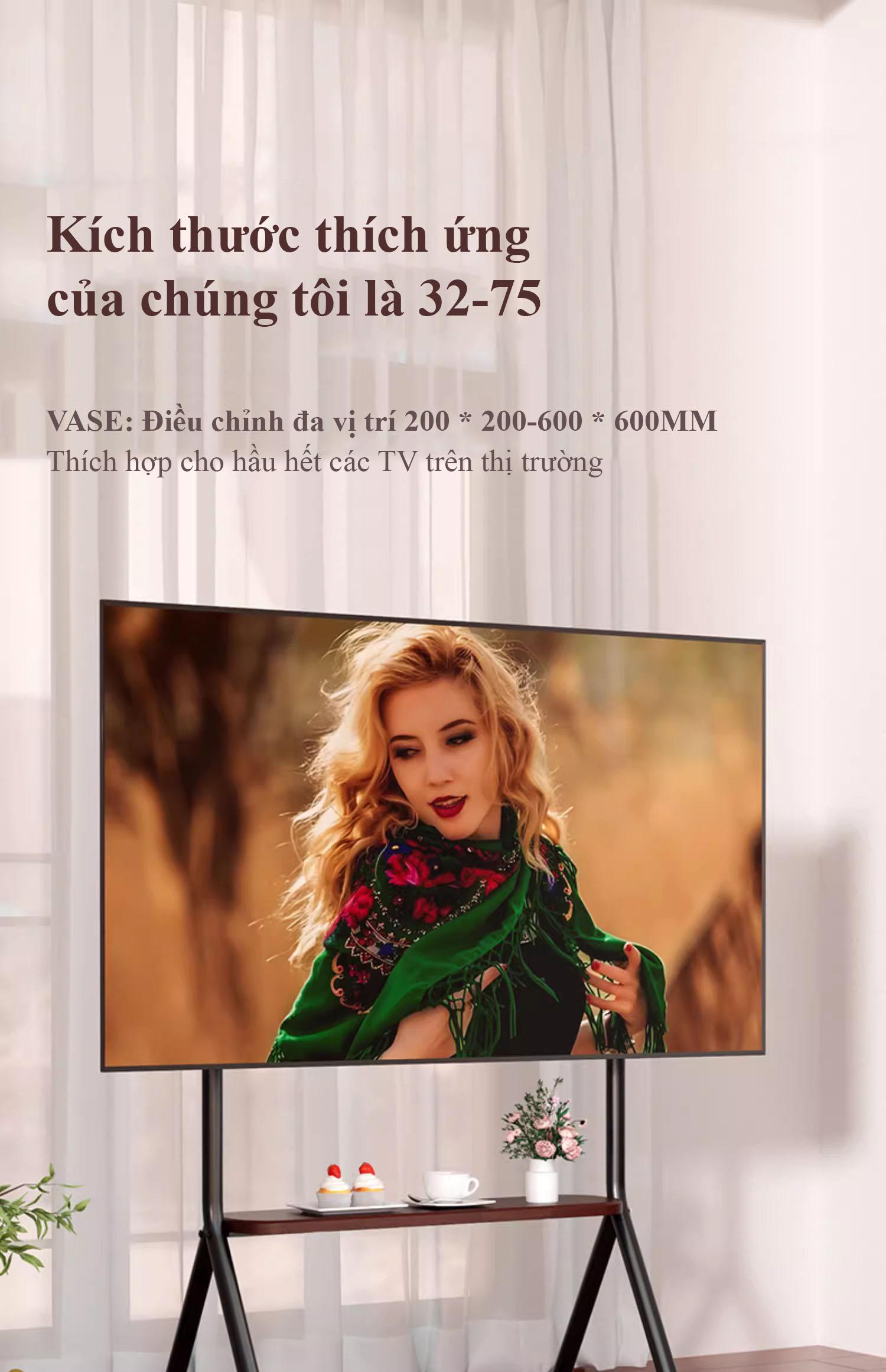 Kệ tivi di động 120 inch gọn gàng thanh lịch ML5 7