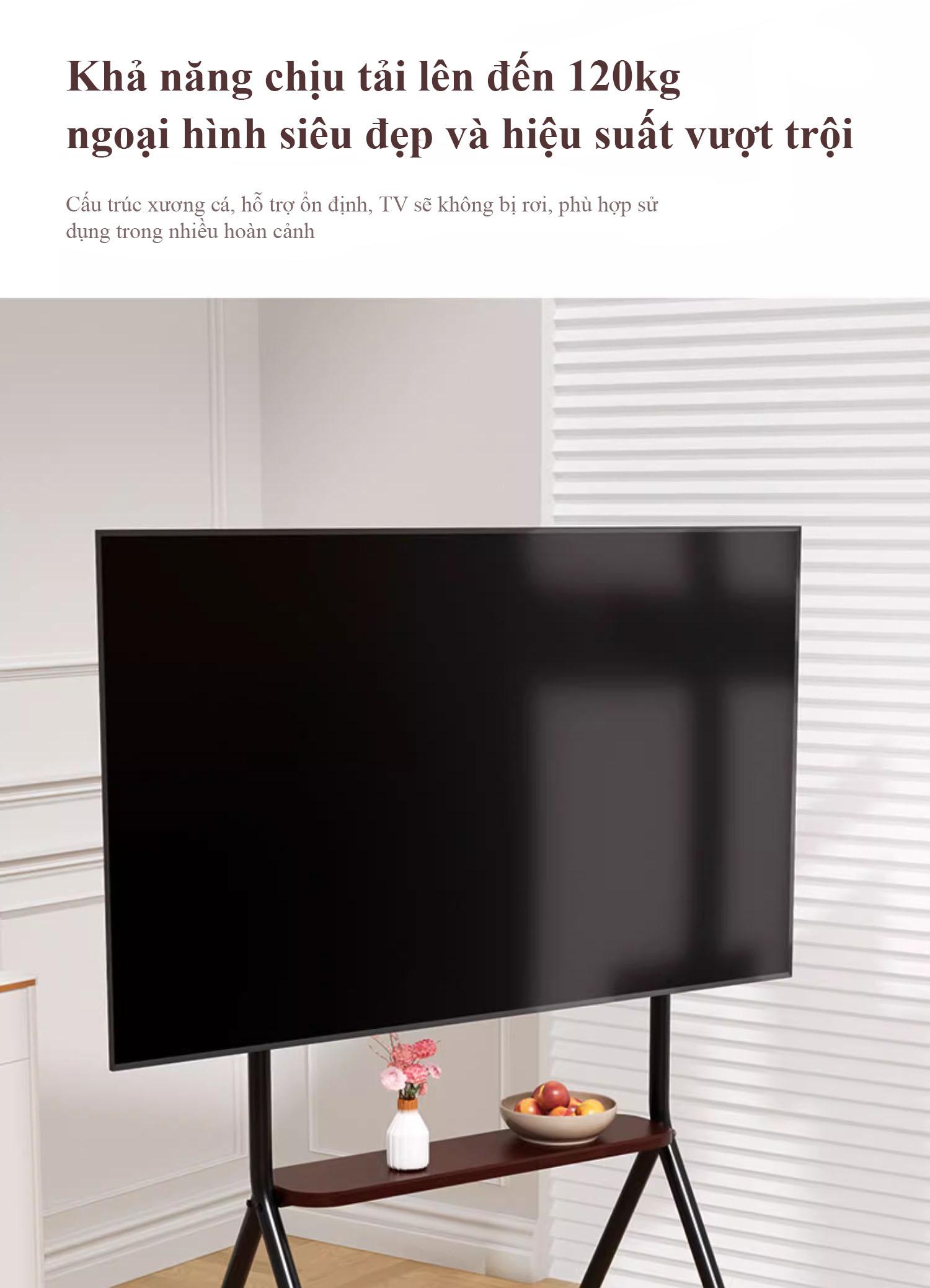 Kệ tivi di động 120 inch gọn gàng thanh lịch ML5 8