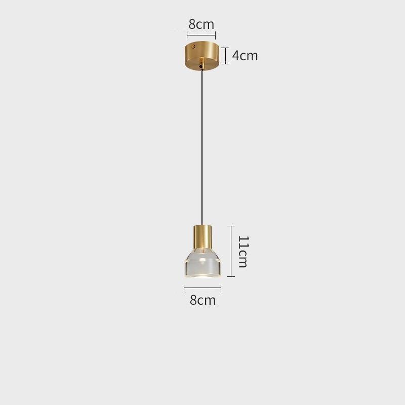 Đèn thả trần trang trí phòng ngủ sang trọng FLM510 11