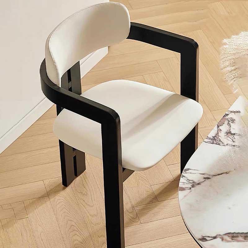 Ghế ăn gỗ đệm da cao cấp Liang Chair SHA087 10