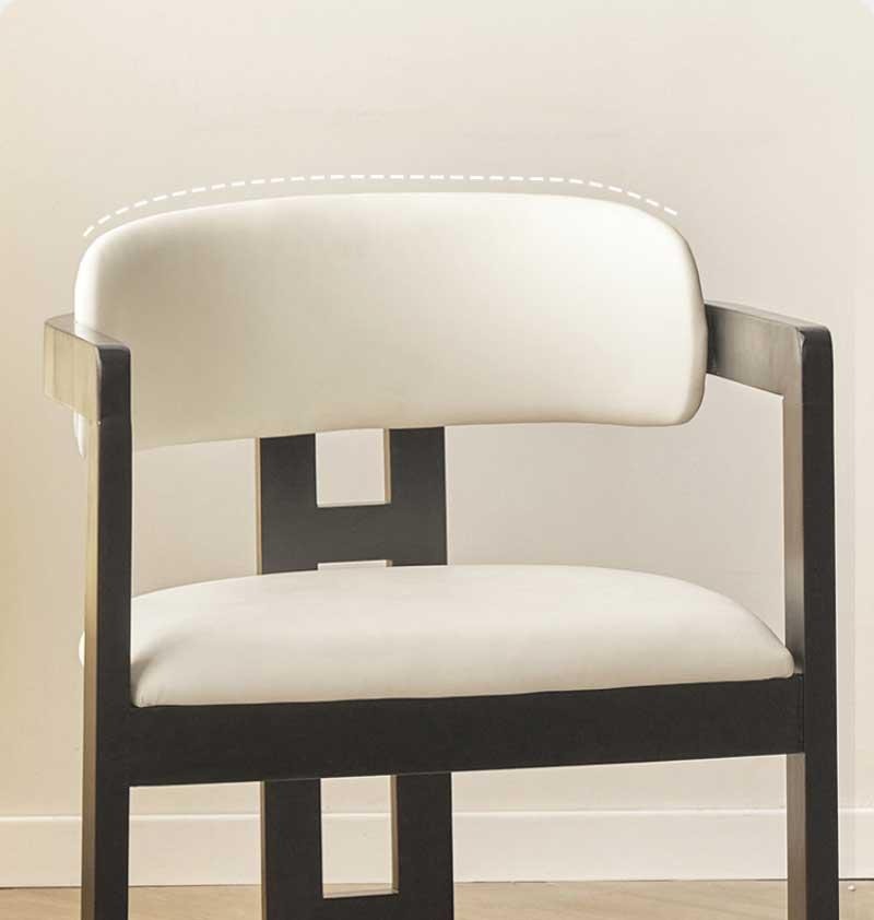 Ghế ăn gỗ đệm da cao cấp Liang Chair SHA087 11