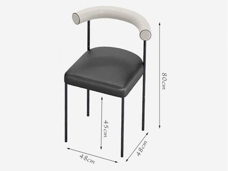 Ghế ăn Kashmir Chair tựa lưng vòng nghệ thuật YH399 12