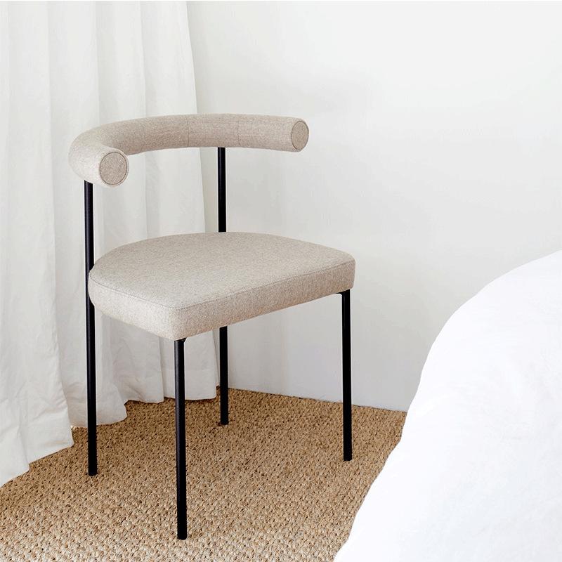 Ghế ăn Kashmir Chair tựa lưng vòng nghệ thuật YH399 9