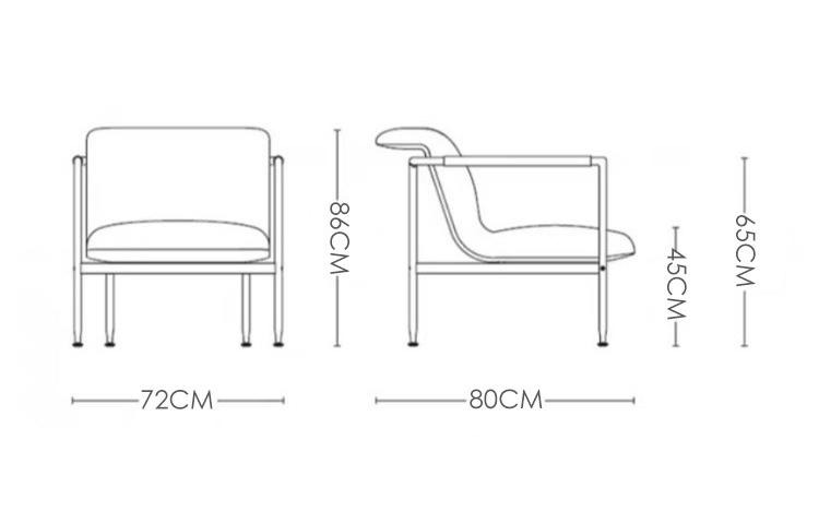 Ghế bành Esosoft Cassina thời thượng kiểu Ý LX801 10