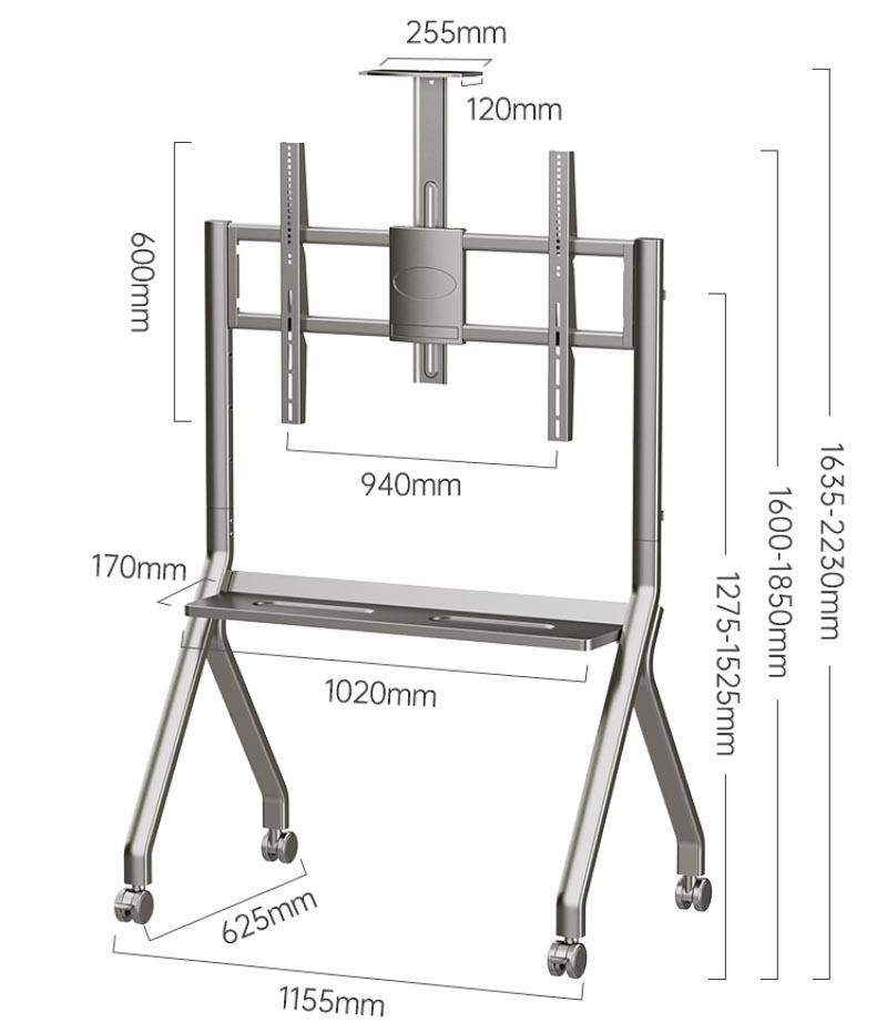 Giá đỡ TV di động thông minh 42-100 Inch FK493 15