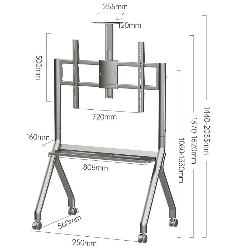 Giá đỡ TV di động thông minh 42-100 Inch FK493 16