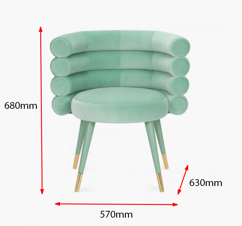 Ghế bành Marshmallow Chair bọc vải cao cấp LX798 7