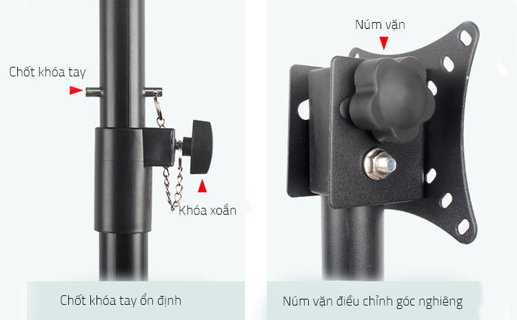 Giá treo tivi 12-32 inch điều chỉnh góc 15 độ RST631 13