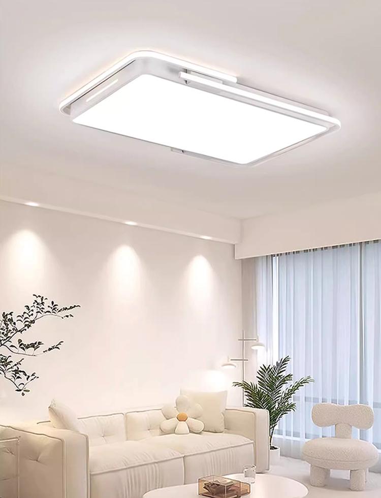 Đèn LED ốp trần chữ nhật hiện đại thông minh NVC135 6