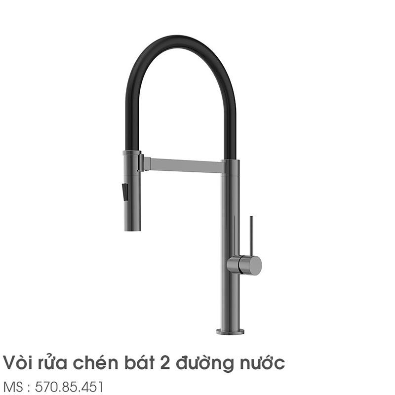 Vòi rửa bát hai đường nước HT24-SH1F527 Hafele 570.85.451 3