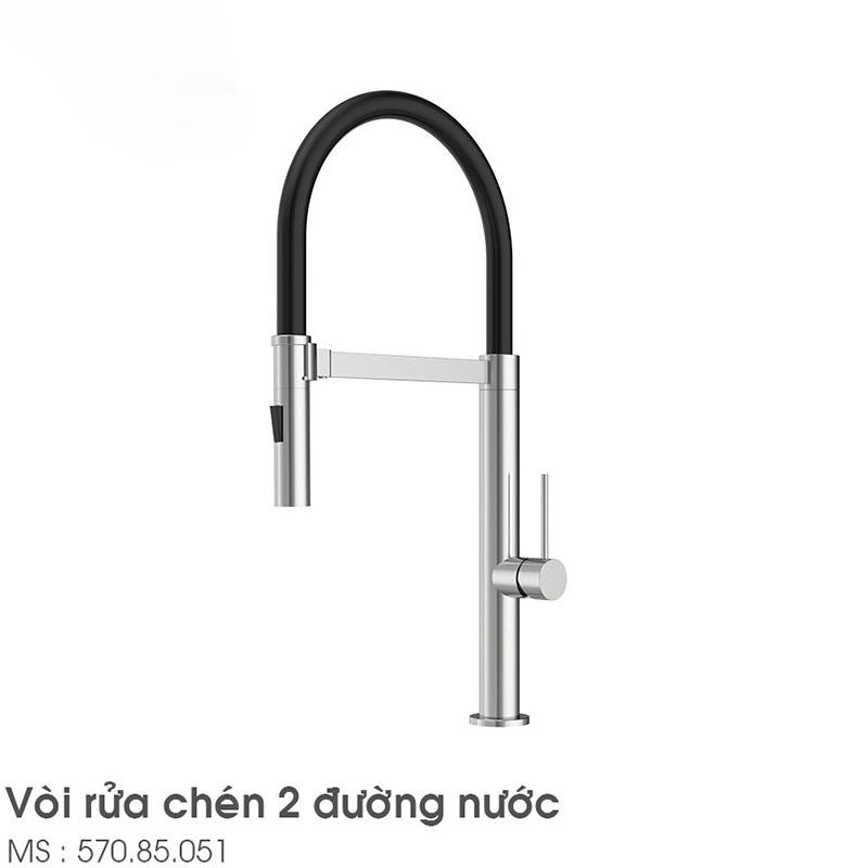 Vòi rửa chén hai đường nước HT24-SH1F527 Hafele 570.85.051 4