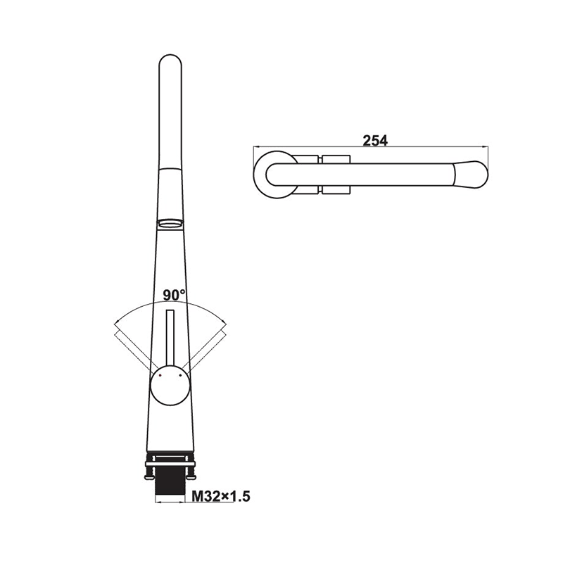 Vòi rửa chén HT21-CH1P245 Hafele 577.55.220