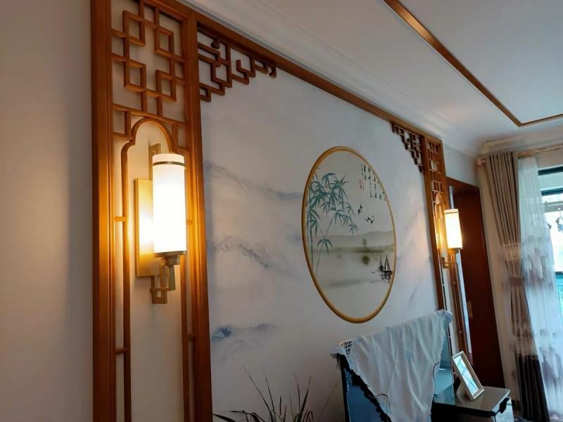 Đèn tường chao thủy tinh hiện đại sang trọng SC8787