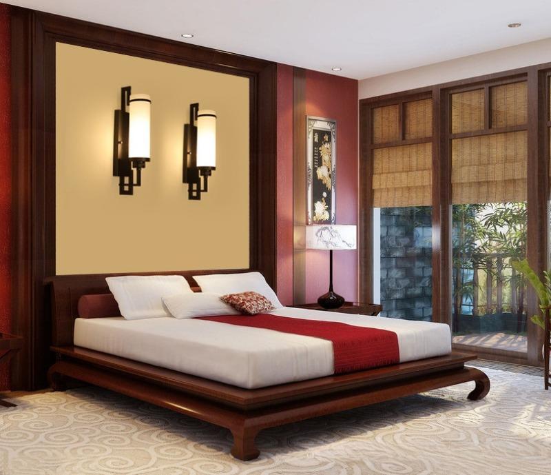 Đèn tường chao thủy tinh hiện đại sang trọng SC8787