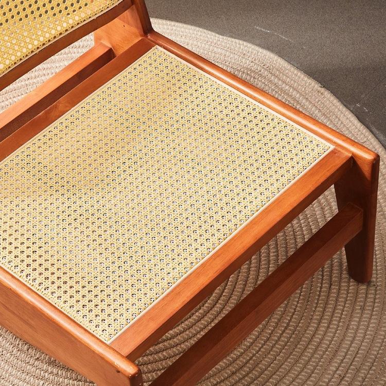 Ghế ban công khung gỗ phối mây đan AW394 10