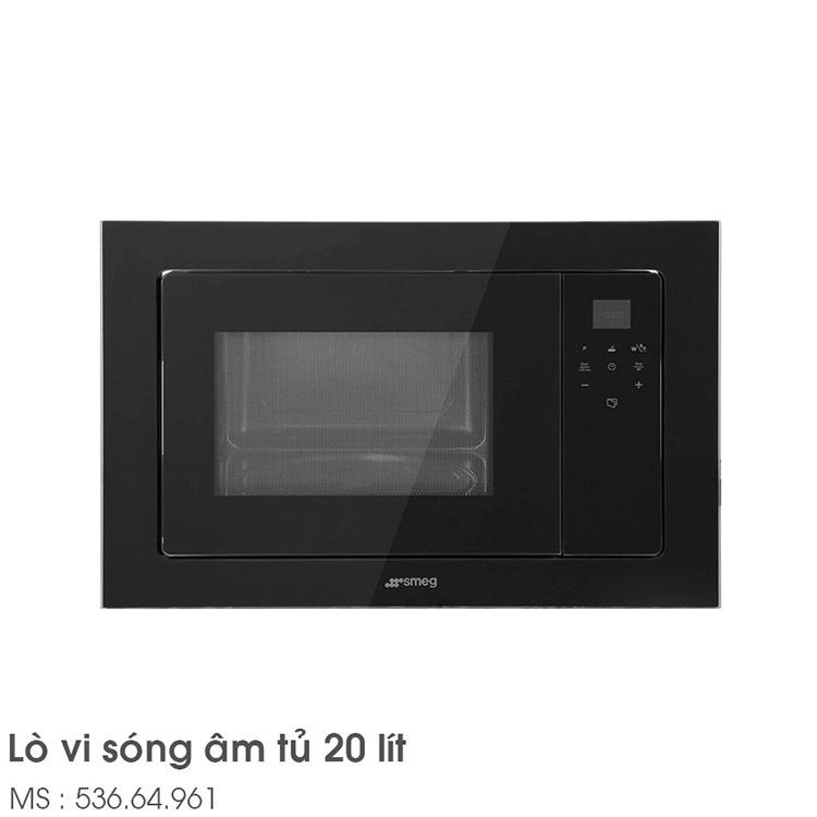 Lò vi sóng kết hợp nướng Smeg FMI120N2 536.64.961 6