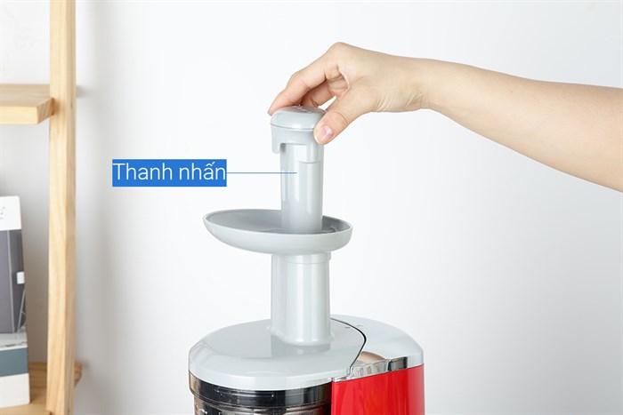 Máy ép chậm màu đỏ Smeg SJF01RDEU 535.43.629 11