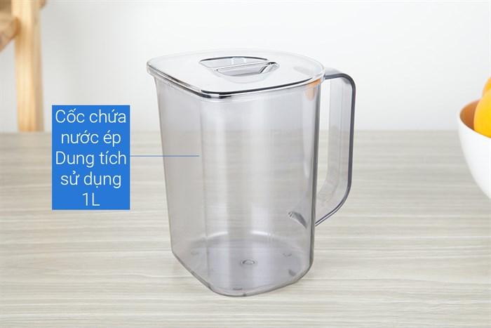 Máy ép chậm màu đỏ Smeg SJF01RDEU 535.43.629 25