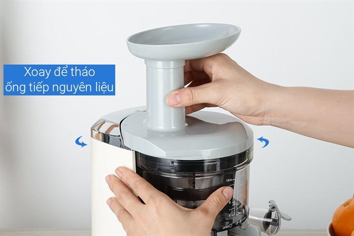 Máy ép chậm màu kem Smeg SJF01CREU 535.43.625 9