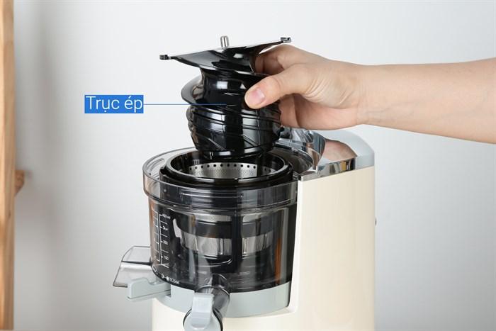 Máy ép chậm màu kem Smeg SJF01CREU 535.43.625 17
