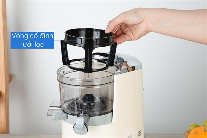 Máy ép chậm màu kem Smeg SJF01CREU 535.43.625 14