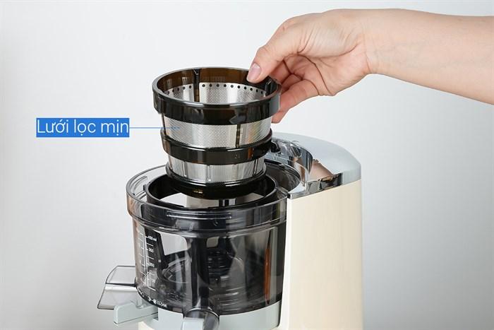 Máy ép chậm màu kem Smeg SJF01CREU 535.43.625 15