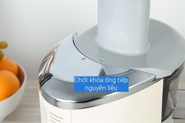 Máy ép chậm màu kem Smeg SJF01CREU 535.43.625 26